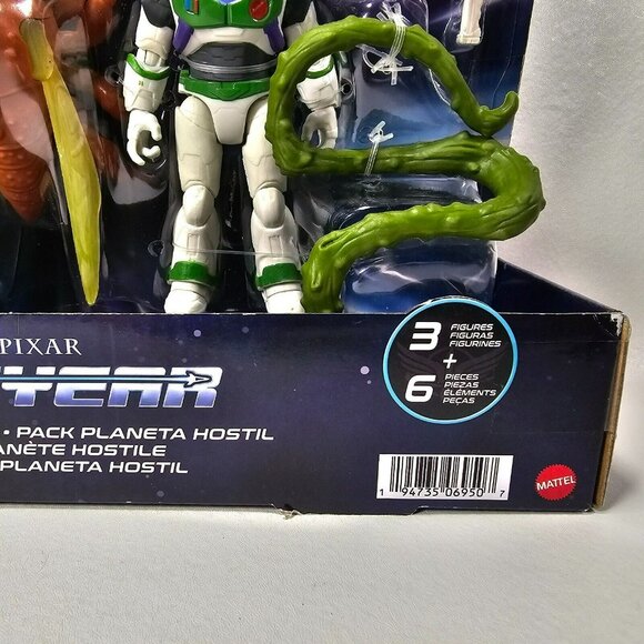 Disney Pixar Buzz Lightyear & Alisha Hawthorne Hostile Planet Pack Action Figure - Picture 4 of 9